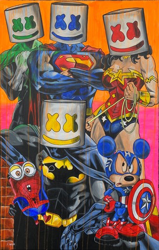 Artist original 90cm 140cm - artist, x