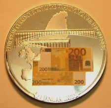 Liberia 1$ Münze 2002 Banknote 200 Euro 2002 Architektur Ø 50mm Farbe 1. Serie