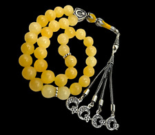 Tesbih OSMANLI AYYILDIZ Doğataş Tespih, Rosary 925 Silber Naturstein Gebetskette
