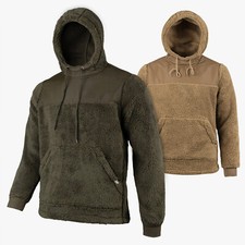 Jack Pyke Sherpa Fleece Hoodie Herren warm Winterfell Wandern Schießen Arbeit Top