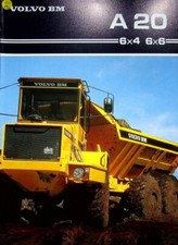 274807) Volvo BM A 20 6x4 6x6 - Schweden - Prospekt 197?