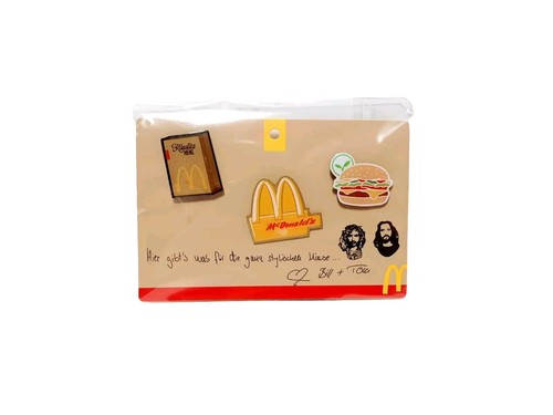 Mcdonalds 3er pin set - bill, und