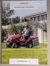 HONDA Aufsitzmäher Rasentraktoren und Wiesenmäher Prospekt