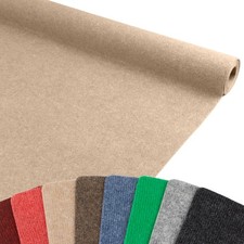 Eventteppich RIPS MALTA Beige Messeteppich Läufer Hochzeitsteppich versch Größen