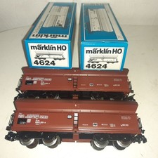 Spur H0 MÄRKLIN 4624  2x Großgüterwagen sehr gut in OVP (3) 