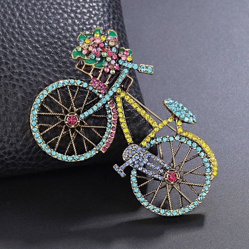 Damen fahrrad brosche vintage - damen,