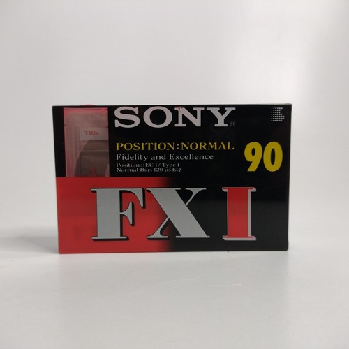 Sony fxi audiokassette neu - fxi,