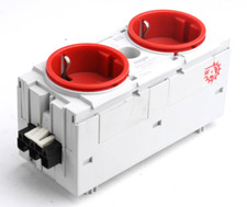 Hager GS20003020 Steckdose Brüstungskanal Einsteckmodul Kanalsteckdose 16A 250V