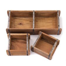HOLZKISTEN SET "BRICKS III" |