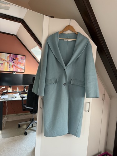 Zara mantel blau babyblau - zara,