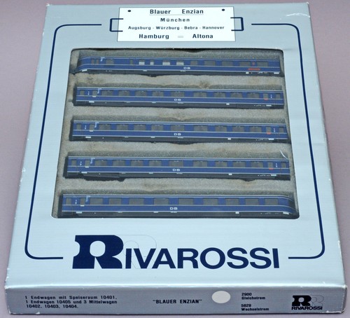 Rivarossi 2900 zugset blauer - rivarossi, "blauer