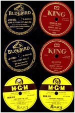 3x "Country Music on 78rpm"