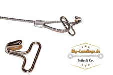 Drahtseil mit Öse Schlaufe
