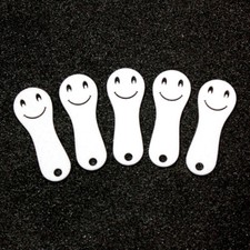 Einkaufswagenchip 5 x Smile