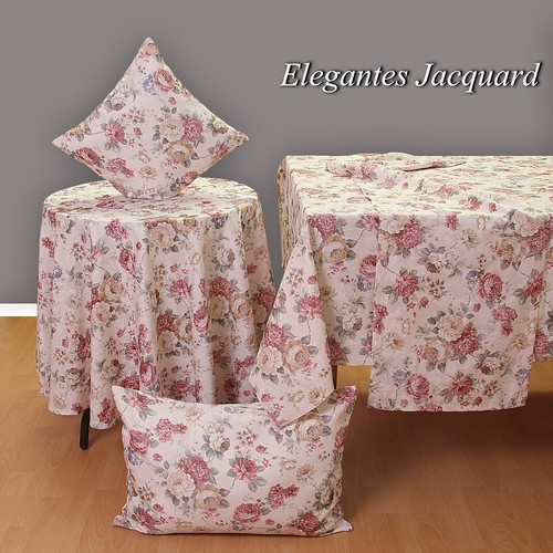 Edle jacquard rosen tischdecke - rosen,