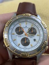 Festina Chronograph Alarm 6400 Quartz Miyota Cal 3S10 Waterrrsist 50m