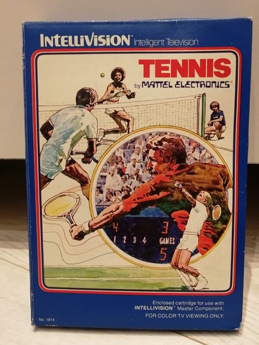 Intellivision tennis compkete - intellivision,