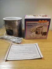 Schokoladenfondue, unbenutzt