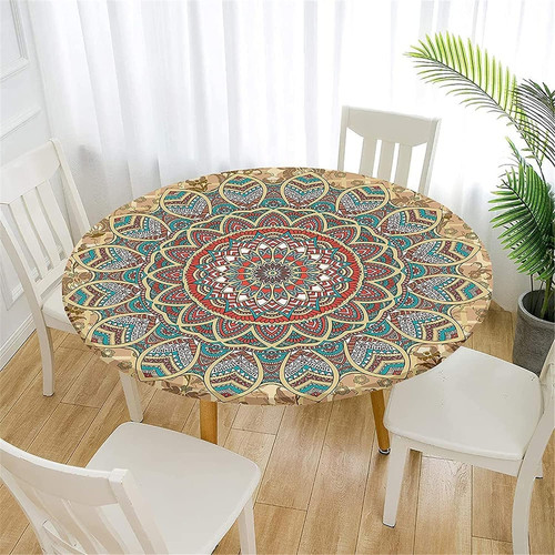 Tischdecke abwaschbar rund - tischdecke,