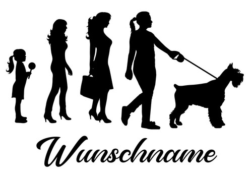 Evolution hund riesenschnauzer - hund,