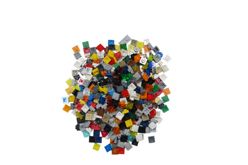 Lego plates 1x1 200 - plates,