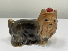 Porzellan Figur Hund Yorkshire