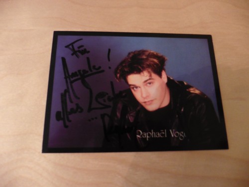 Raphael vogt autogrammkarte - -,