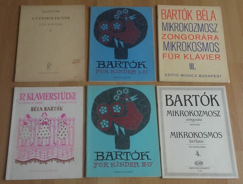 Notenhefte bela bartok für - bela,