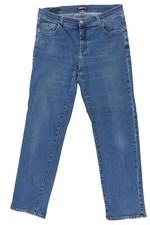 Angels Dolly Damen Jeans Hose Gr.44 blau dunkelblau gerade Regular Denim 180-226