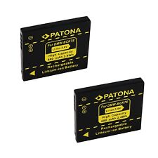 2x Akku für Panasonic Lumix DMC-FX78 DMC-FX80 DMC-FX90 DMC-SZ1 DMC-SZ5 DMC-SZ7