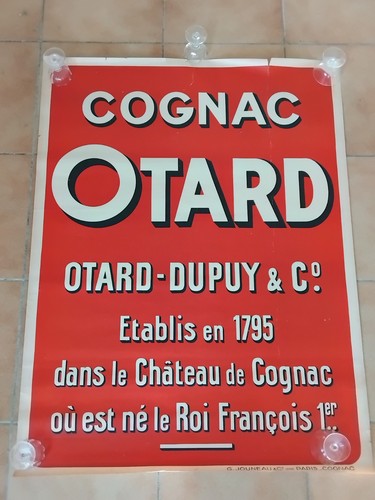 Altes cognac poster otard - altes,