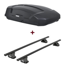 Dachbox Thule Force XT S + Dachträger Thule für Renault Trafic II Typ JL/FL set