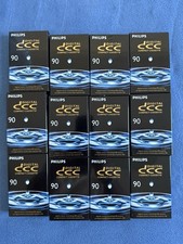 12x Philips DCC 90 . Digital Compact  .Tape Cassette, Kassetten .Neu / OVP .