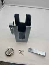 Relaxdays Anhängerschloss Diebstahlschutz Kupplungsschloss  Anhänger Wohnwagen