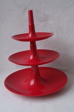 Koziol 3 Stöckige Etagere,rot