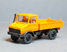 Wiking Unimog 1700 L rotorange OHNE Auspuff  1. Verion nur 1980 ladenneu