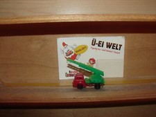 BAUFAHRZEUGE 2 D/EU 1978  - LEITERWAGEN ROT/ GRÜNER AUFBAU UND SCHIEBELEITER (2)