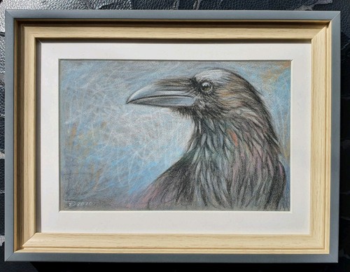 Original farbstiftzeichnung - original,