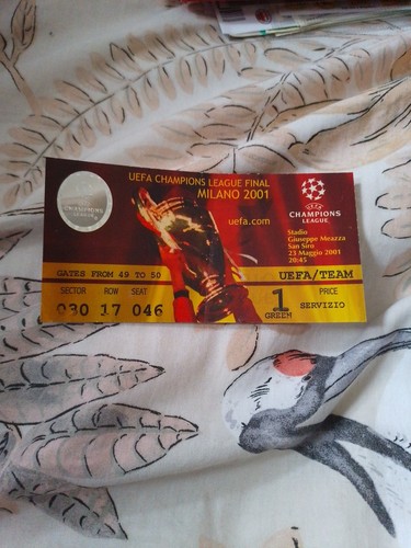 Ticket 2001 bayern münchen - ticket,
