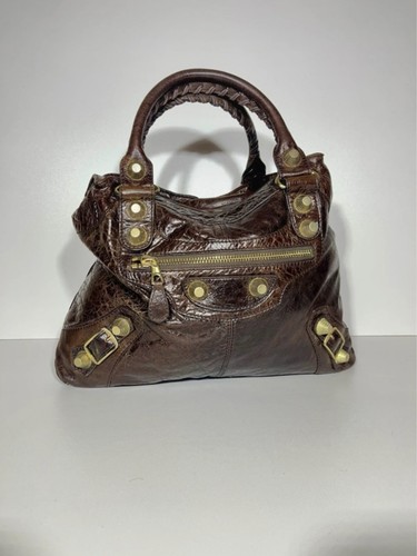 Balenciaga braune citytasche - balenciaga,