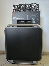 Cooler Master Cosmos C700P Big Tower GEHÄUSE + Be Quite LÜFTER + ROG AIO