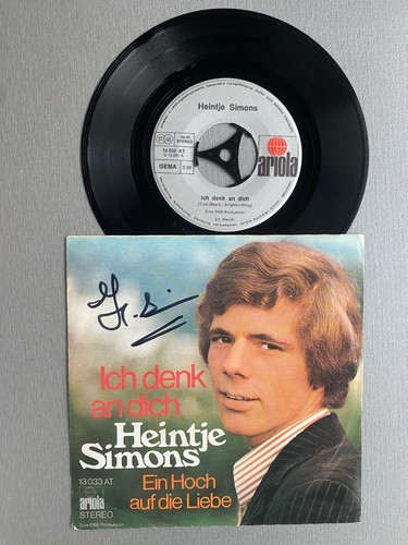 Heintje original signed - heintje,