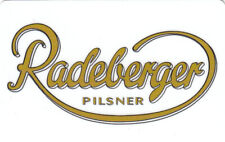 Hotel Keycard Hotelschlüsselkarte Fleming`´s Hotel Wien  Radeberger Pilsner