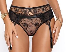 Strapsgürtel schwarz weiß