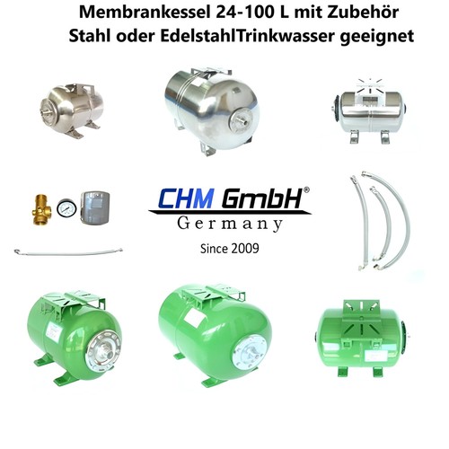 Membrankessel edelstahl und - membrankessel,