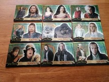 Lord Of the Rings Evolution Foil Trading Card Set of 72 Cards
