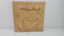 Wandbild Schnitzerei Holz