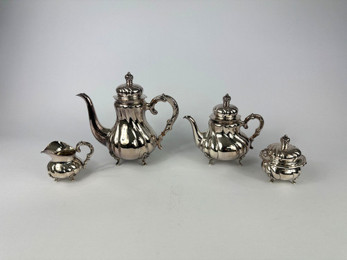Antikes silber kaffee tee - antikes,