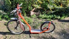Hadhi Dogscooter DOG SCOOTER,aus Edelstahl, wenig gefahren, rot
