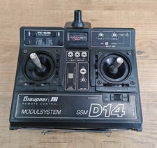 Graupner JR Modulsystem SSM D14 Fernsteuerung + 58 T SSM / 58 R SSM / RX 80 FM